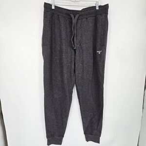 Barbour nico lounge charcoal marl pants pull on joggers size XL